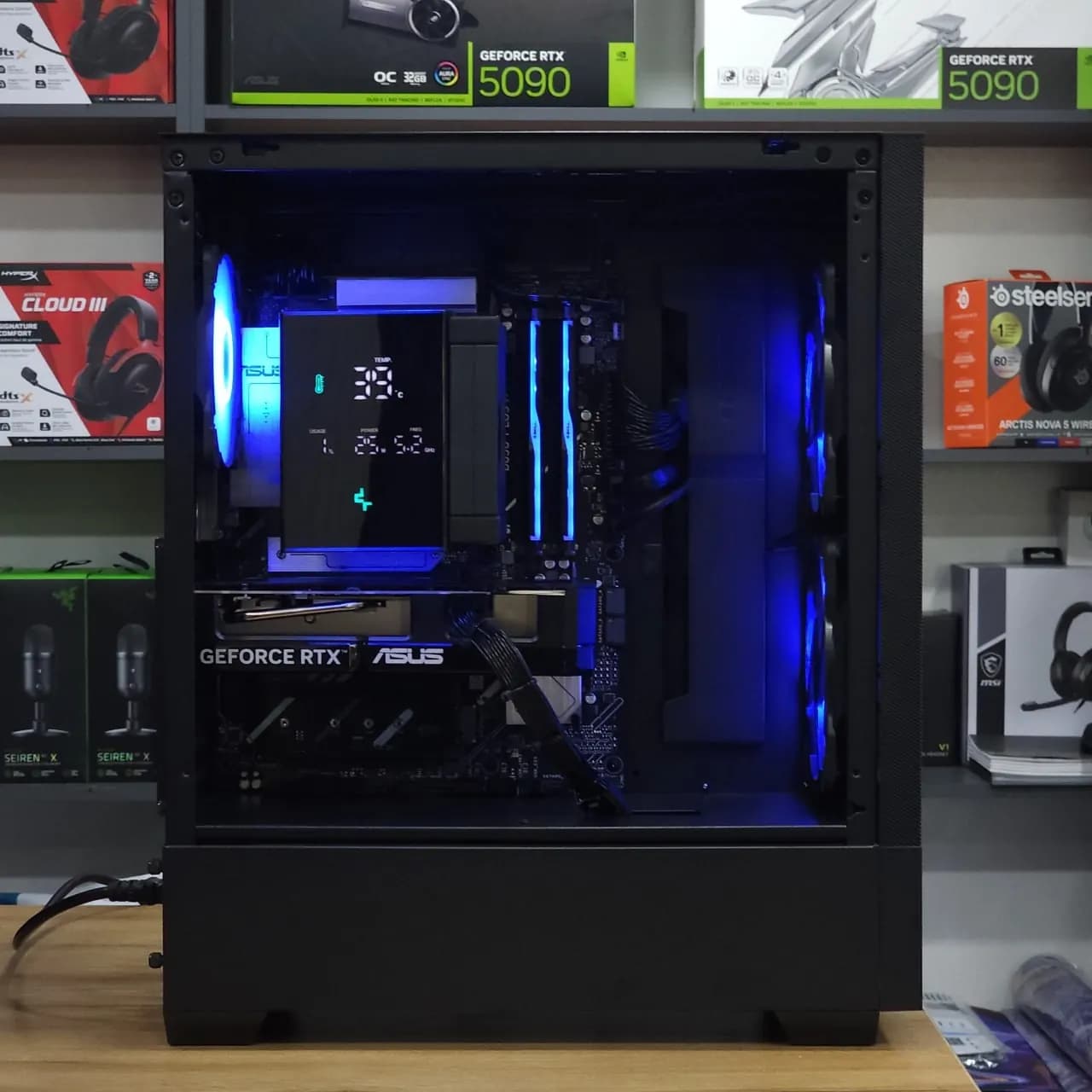 Ryzen 5 7500F · ASUS RTX 5060 Ti